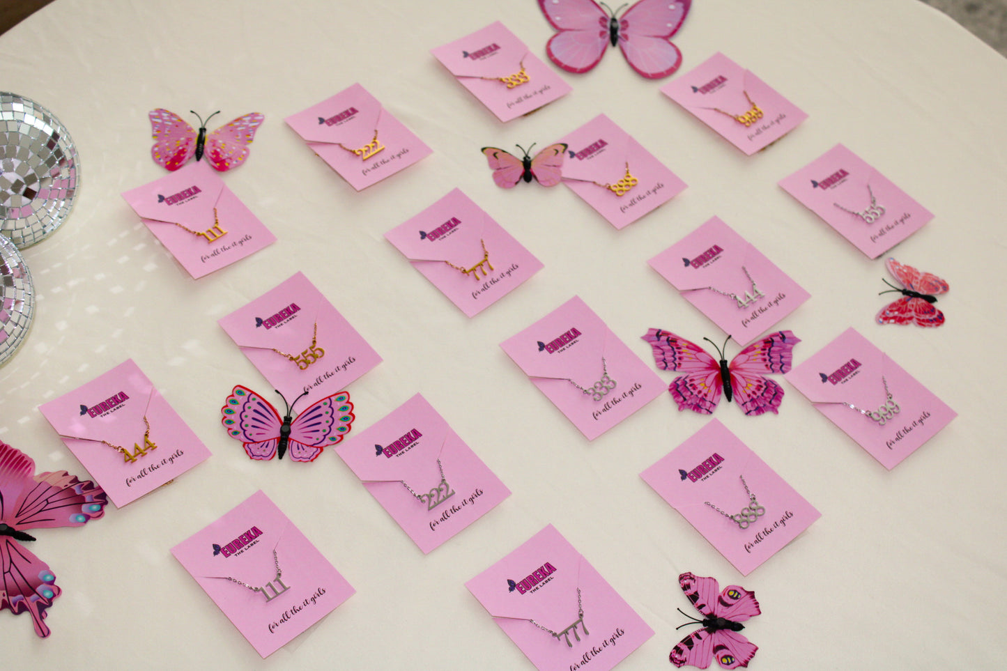 Angel Energy Number Necklace (Waterproof & Non-Tarnish) - Gold/Silver