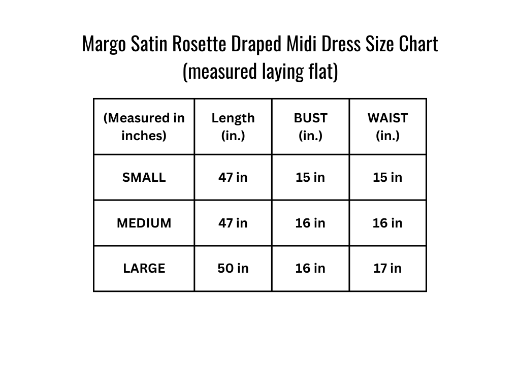Margo Satin Rosette Draped Midi Dress - Pearl