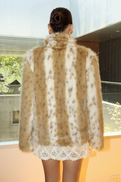 Brooklyn Baby Faux Fur Short Coat