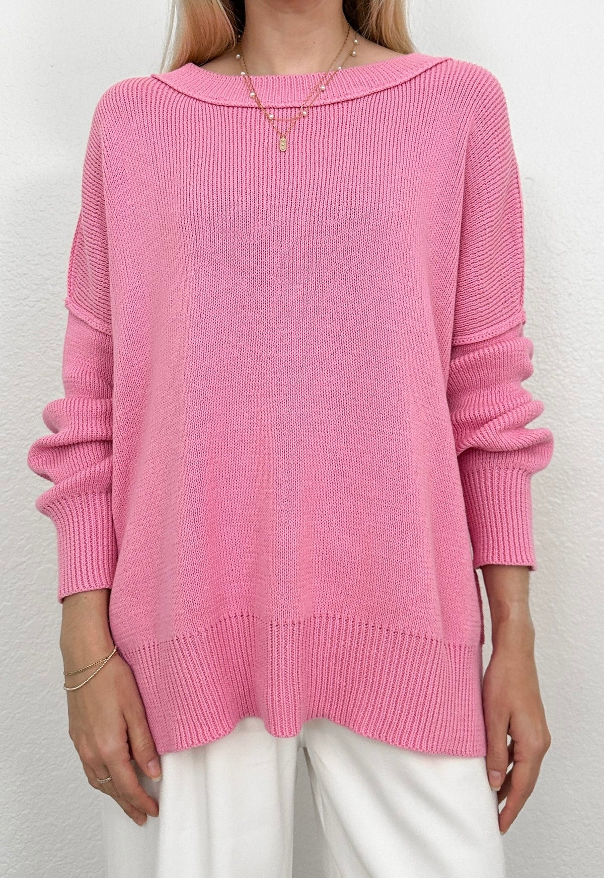 Cozy Days Seam Knit Sweater