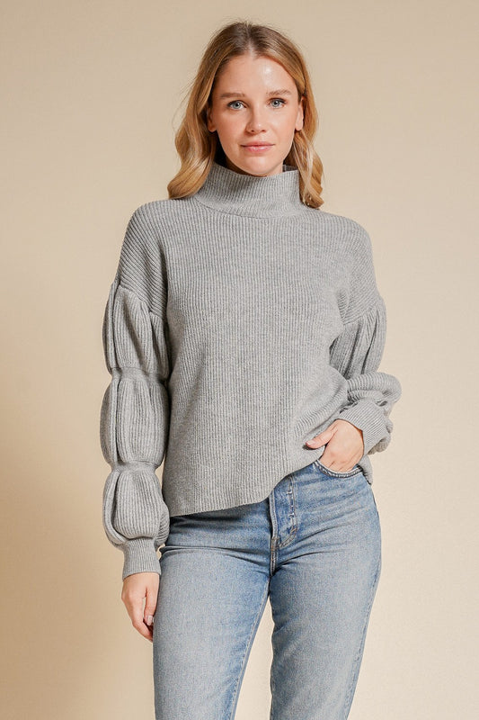 Chelsey Bubble Sleeve Sweater