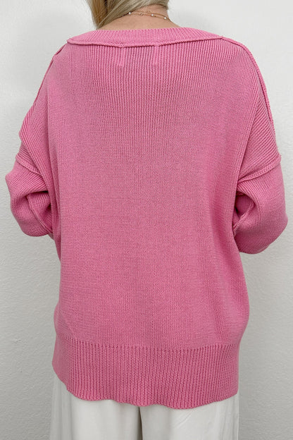 Cozy Days Seam Knit Sweater