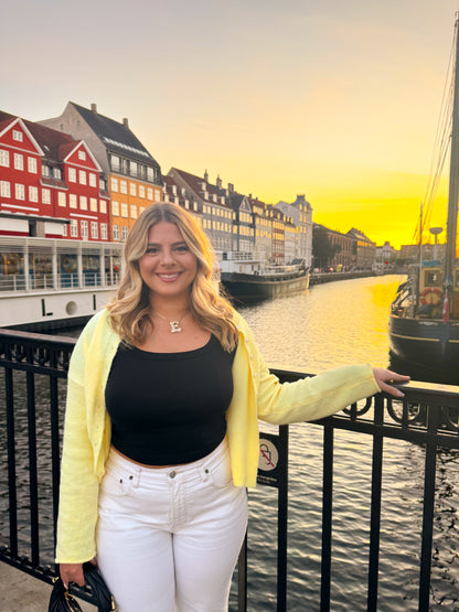 Your Girlfriend's Favorite Everyday Button Down Cardigan - Butter Yellow