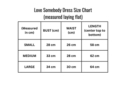 Love Somebody Dress