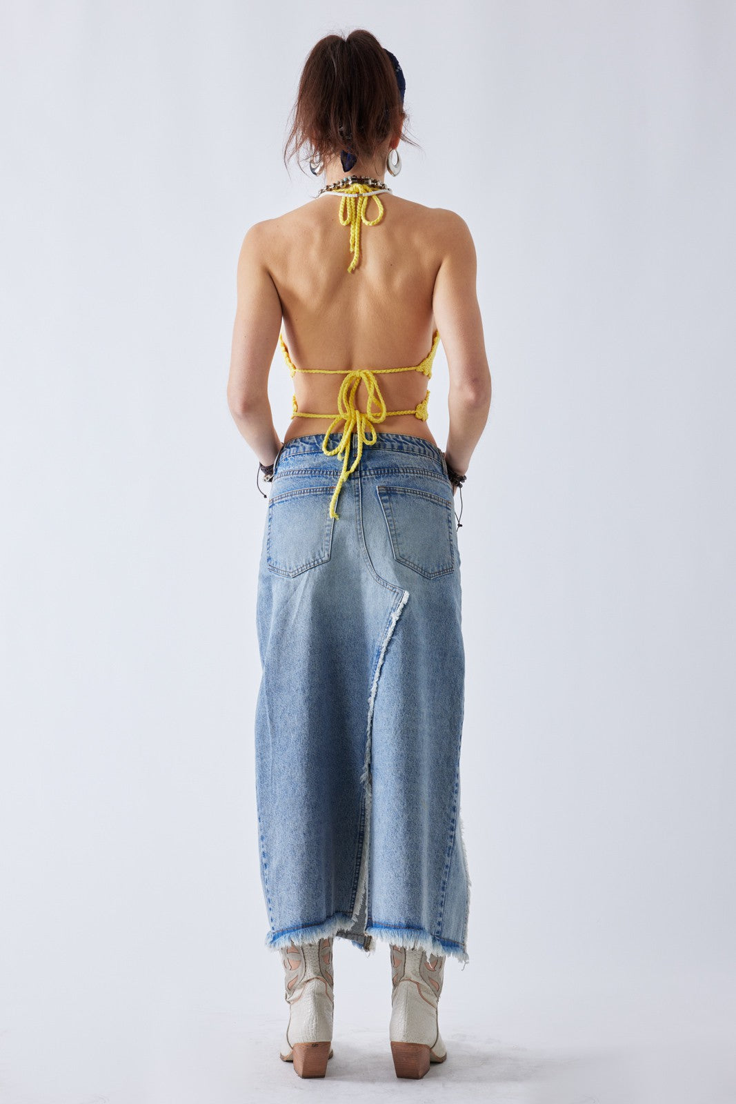 In My Denim Era Maxi Skirt