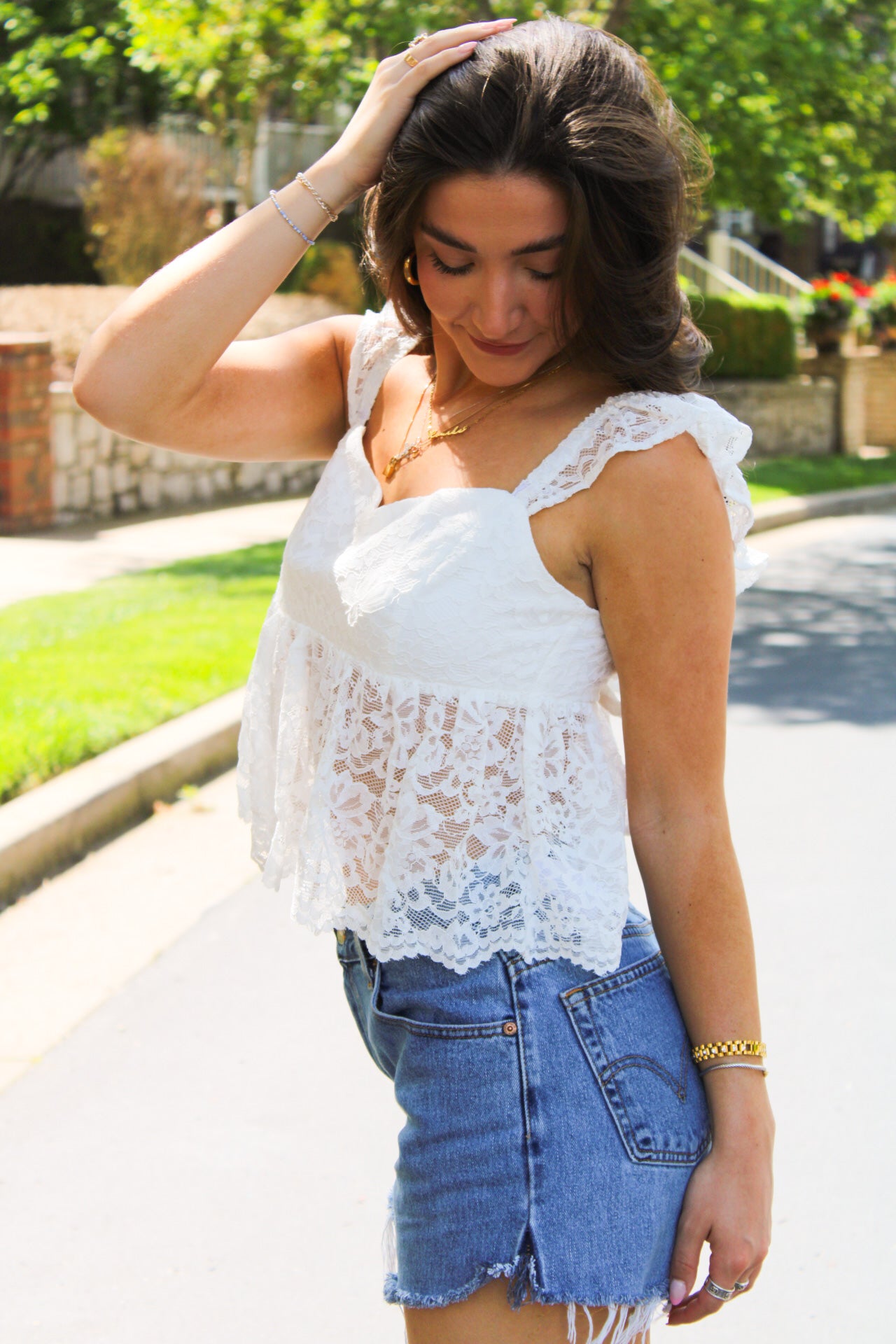 Aria Lace Top