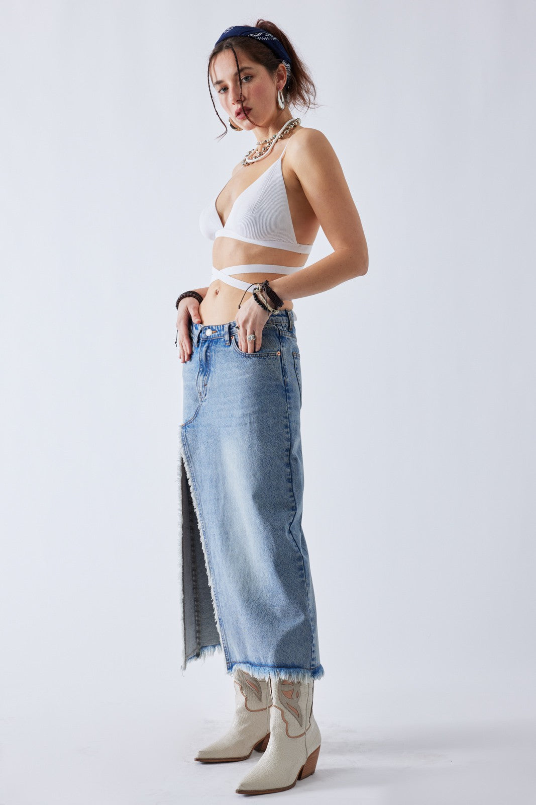 Jean skirt outlet era