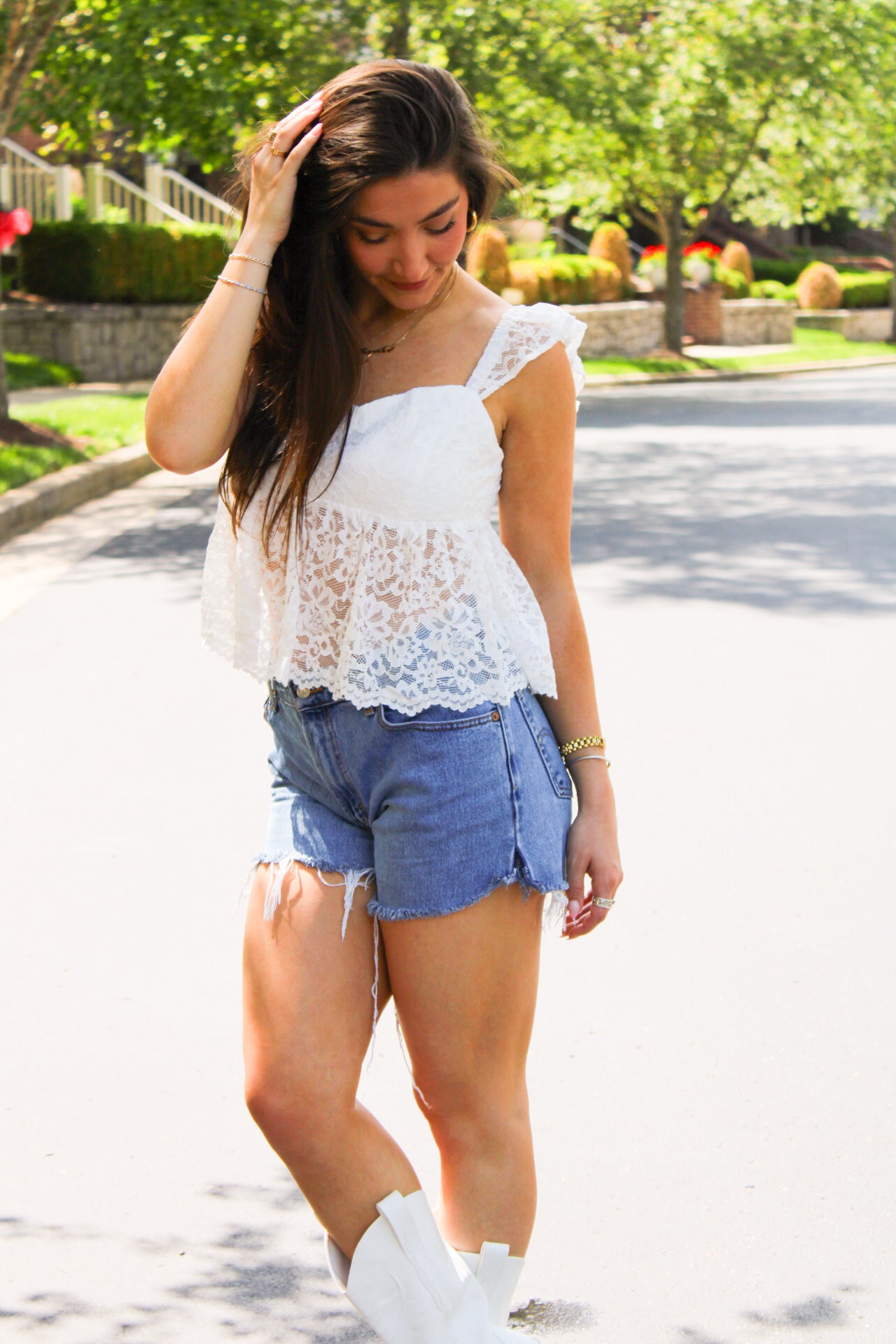 Aria Lace Top